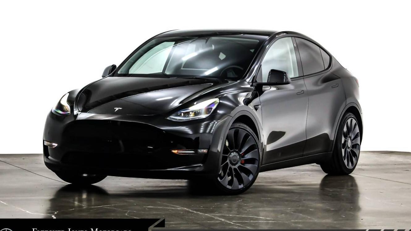 TESLA MODEL Y 2021 5YJYGDEF8MF151310 image